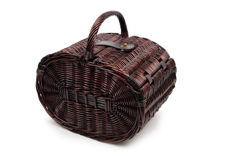 Foto Cesta de picnic oval 39,5x27x39cm