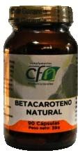 Foto CFN Betacaroteno Natural 90 cápsulas
