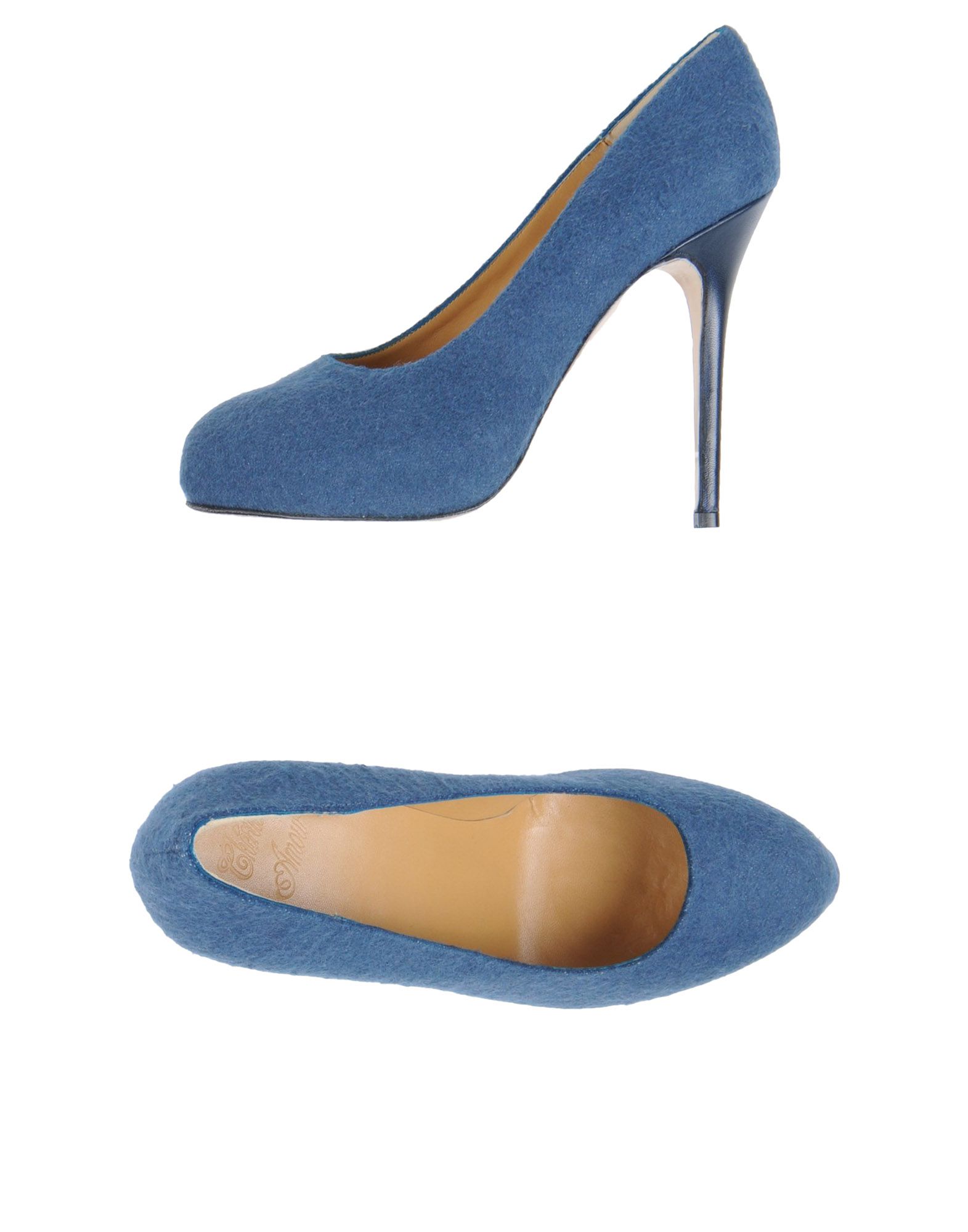 Foto chÉrie amour zapatos de salón plataforma Mujer Azul marino