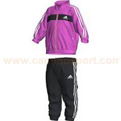 Foto Chándal adidas para niñas pequeños i j 3s wv ts rosainten/gr (o04450)