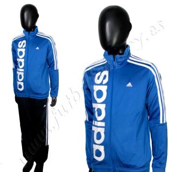 Foto Chándal yb ts lineage knit closed azul adidas