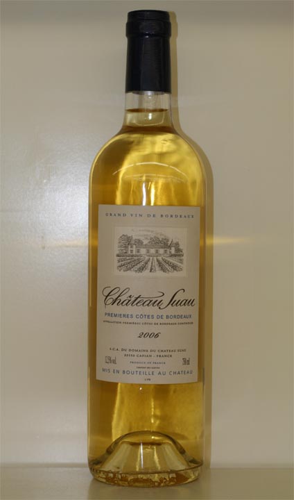 Foto Château Suau, 1er Côtes de Bordeaux 0,75l 2006 (12.65 EUR/L)