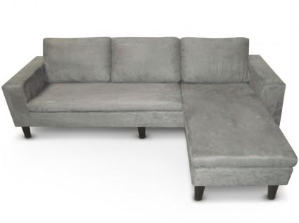 Foto Chaise Longue Málaga, microfibra gris