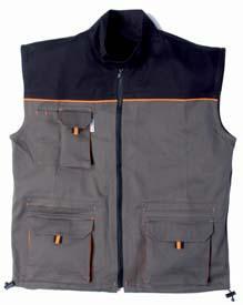 Foto Chaleco alg gris/negro liberty xl