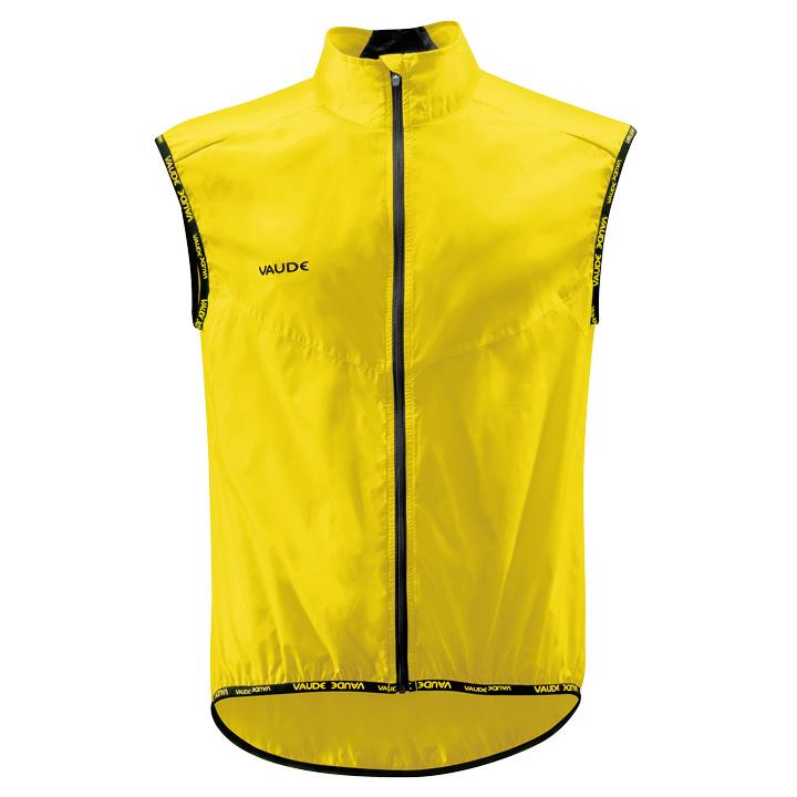 Foto Chaleco cortavientos Vaude Air amarillo