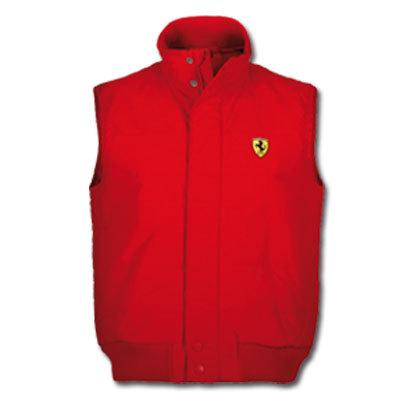 Foto Chaleco hombre Scudetto Ferrari rojo talla S