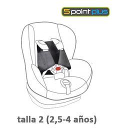 Foto Chaleco seguridad 5 point plus talla 2 (2,5-4años)