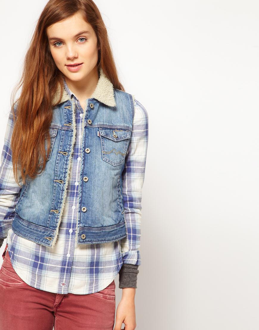Foto Chaleco vaquero de Pepe Jeans Azul