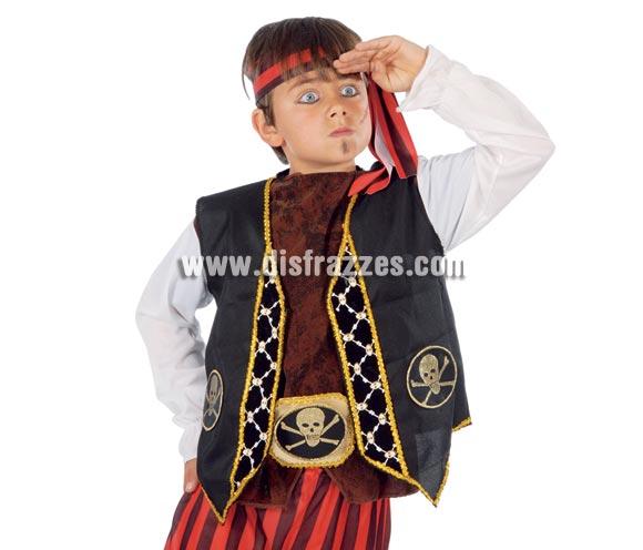 Foto Chaleco y cinturón de Pirata infantil