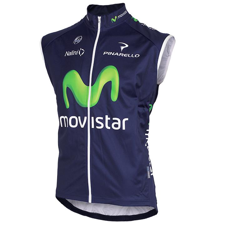 Foto Chalecos cortavientos Movistar Team 2013