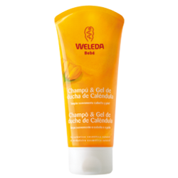 Foto champú / gel de ducha de caléndula weleda