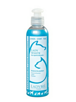 Foto Champú mantos blancos Lady white 400ml /4L
