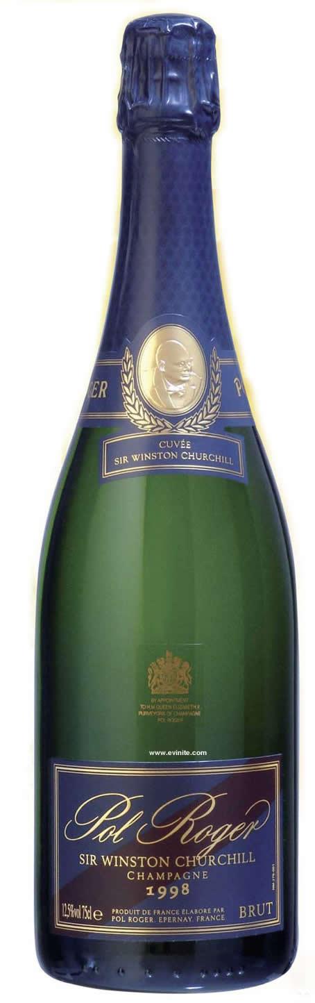 Foto Champagne Pol Roger Cuvée Churchill 1998 Coffret Vino blanco
