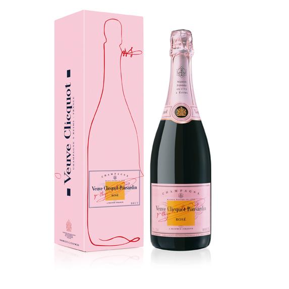 Foto Champagne Veuve Clicquot Rosé Box Vino blanco