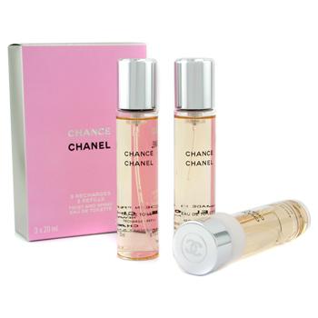Foto Chanel - Chance Twist & Spray Eau De Toilette Recambio - 3x20ml/0.7oz; perfume / fragrance for women