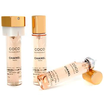 Foto Chanel - Coco Mademoiselle Twist & Agua de Colonia en Spray Recambio 3x
