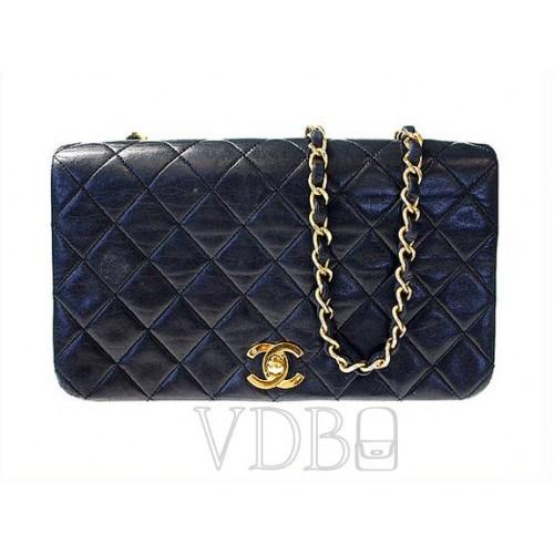 Foto Chanel Black Gold chain Lambskin SHoulder Bag
