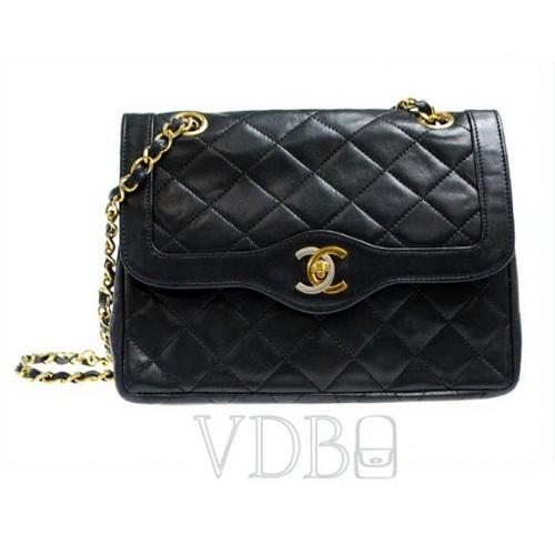 Foto Chanel Black Quilted Leather2.55 Classic Flap