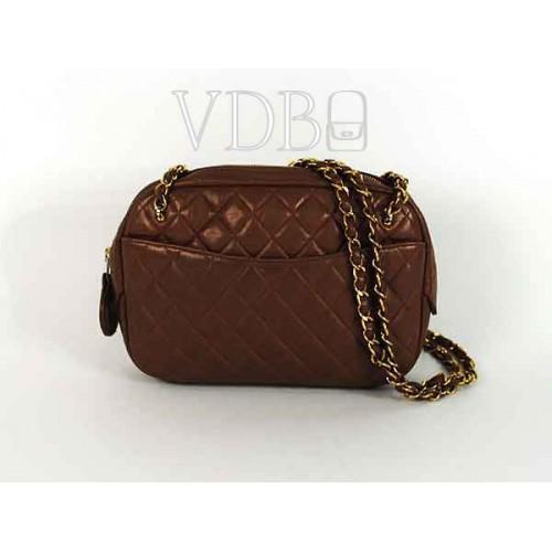 Foto Chanel Brown Lambs-leather Shoulder Bag