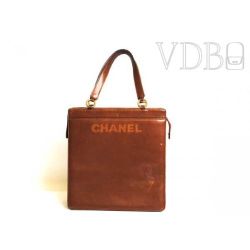 Foto Chanel Brown Leather Shoulder Bag
