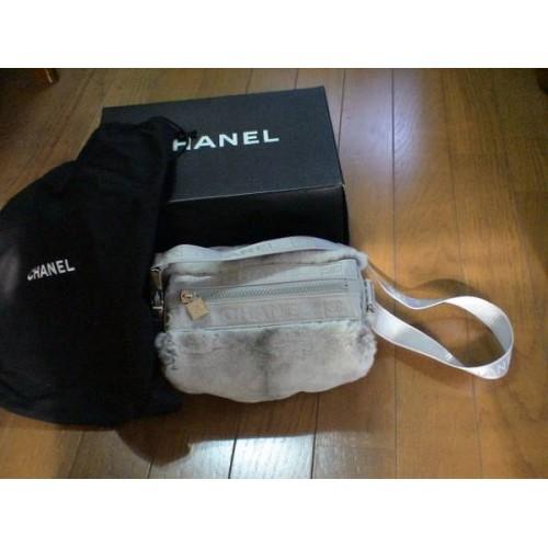 Foto Chanel Classic White Bag