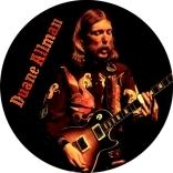 Foto Chapa/badge Duane Allman - Allman Brothers Lynyr Skynyrd Eric Clapton Dominoes