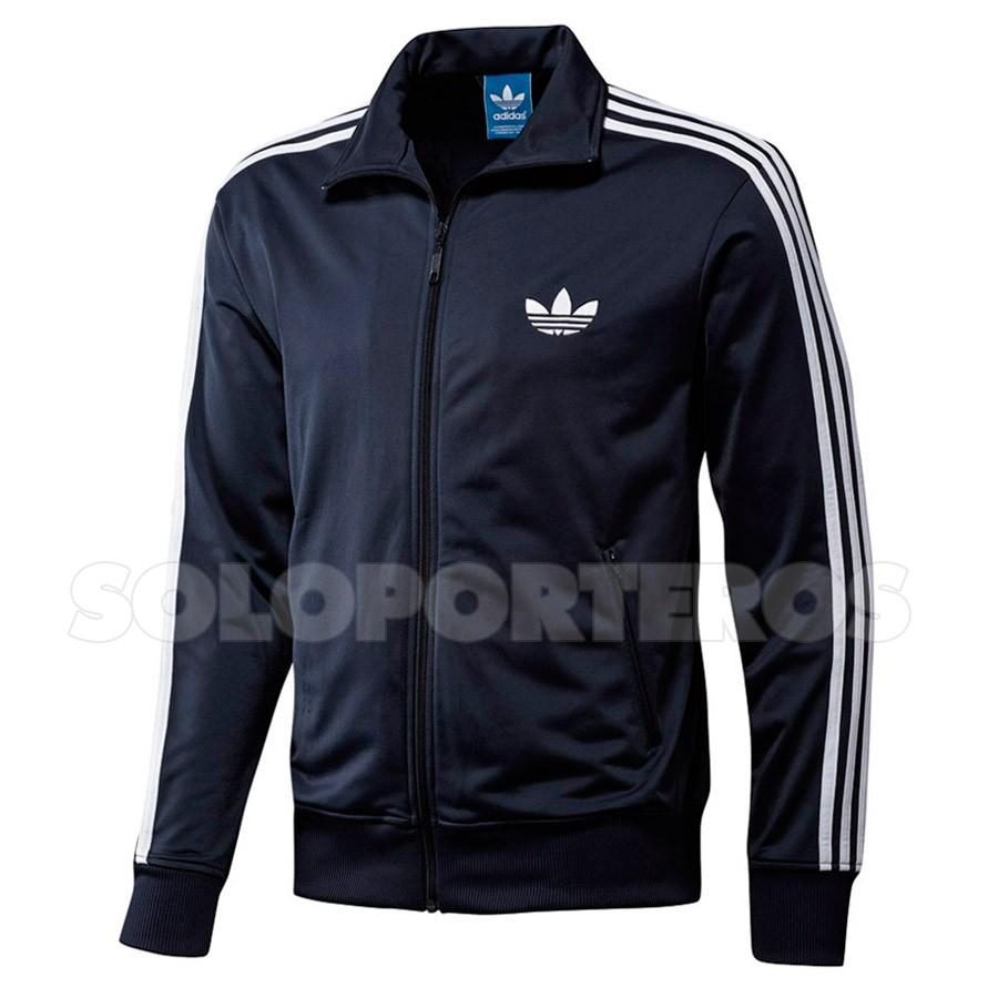 Foto Chaqueta adidas adiFirebird Marino-Blanca