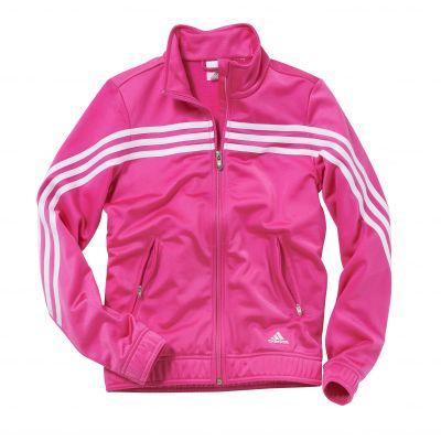 Foto Chaqueta Adidas niña, cuello y cremallera