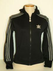 Foto chaqueta adidas originals para mujer adi tt hood flo negro