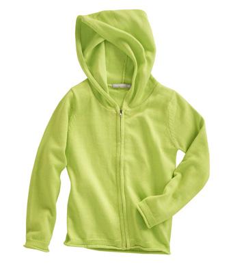 Foto Chaqueta Cárdigan con capucha niña