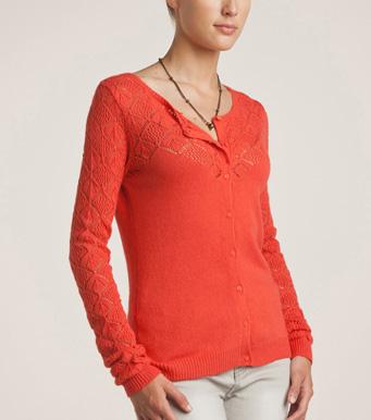 Foto Chaqueta cárdigan mujer punto fantasía