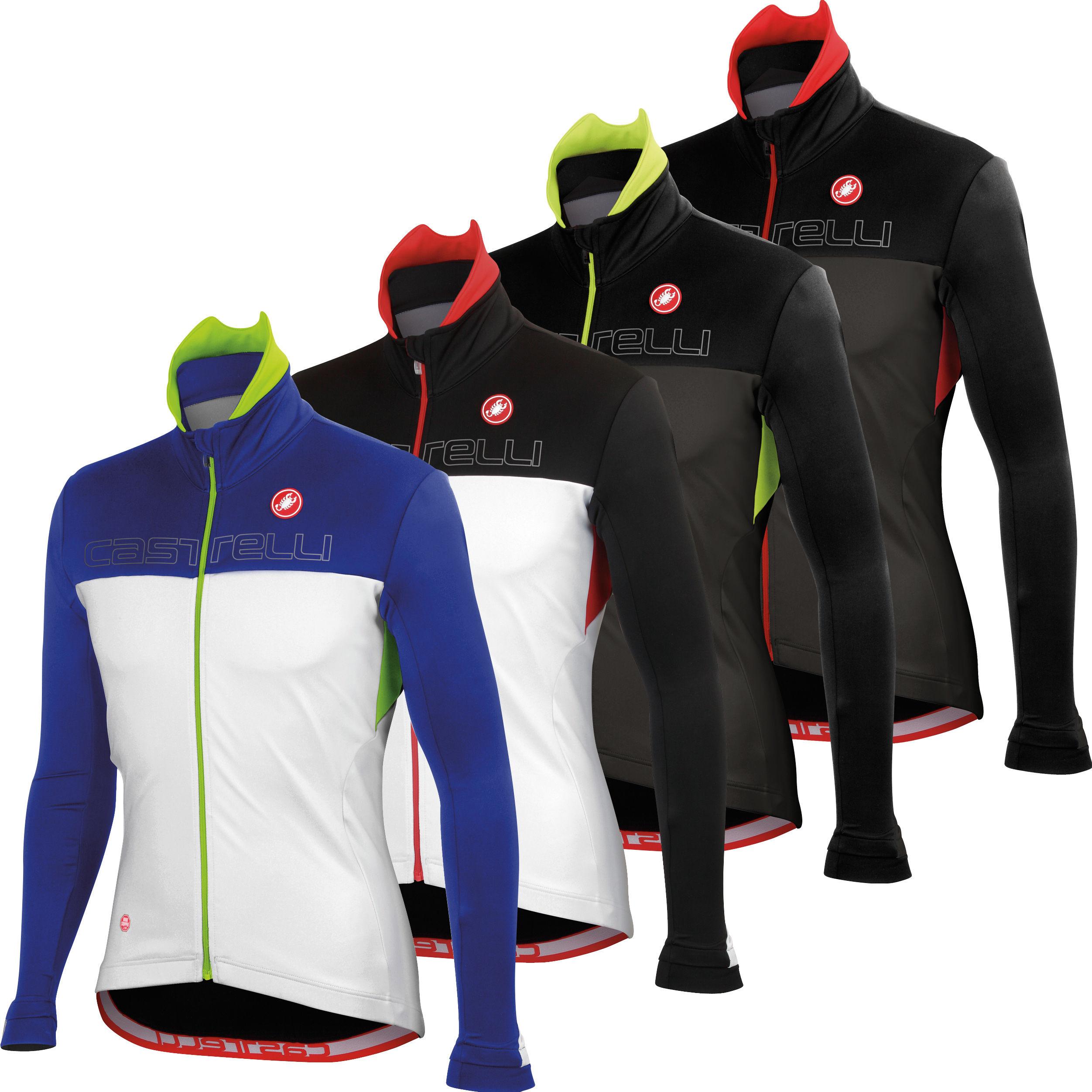 Foto Chaqueta Castelli - Poggio - Medium Black/Anthracite/Red