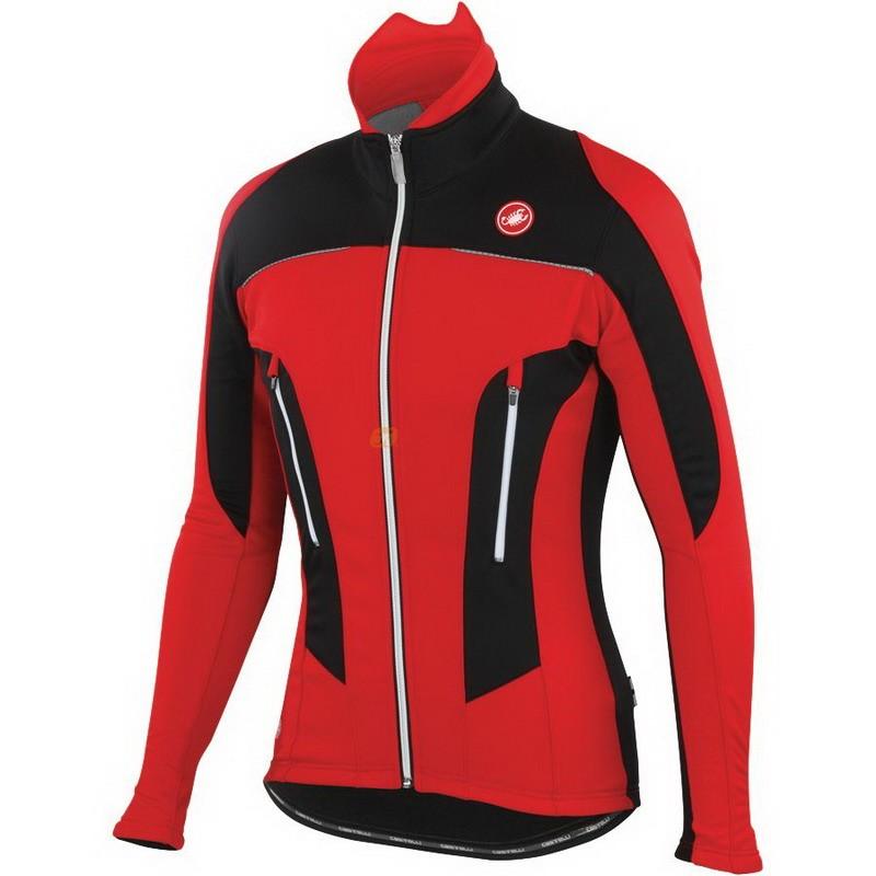 Foto Chaqueta Castelli Mortirolo Due Rojo 2013