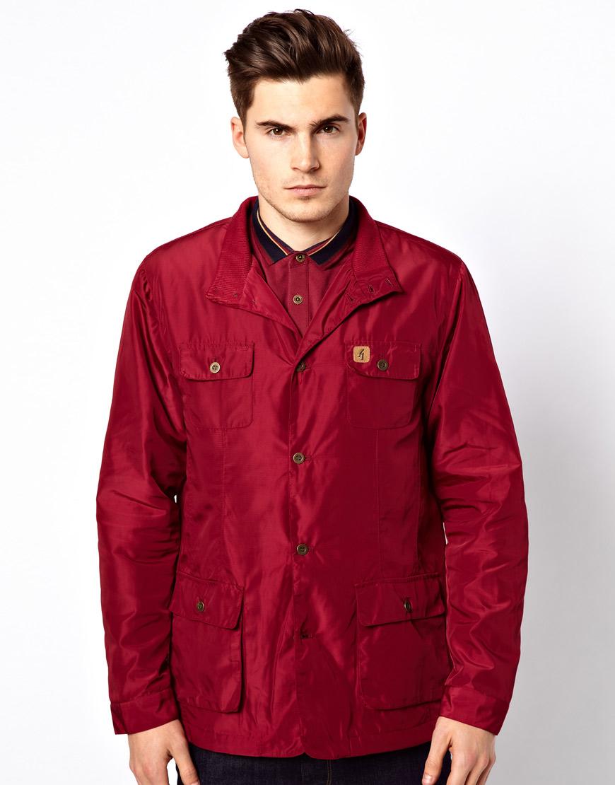 Foto Chaqueta con bolsillos de Gabicci Rojo