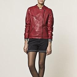 Foto Chaqueta de cuero Mujer IKKS