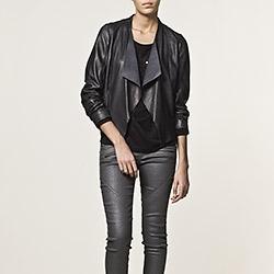 Foto Chaqueta de cuero Mujer IKKS