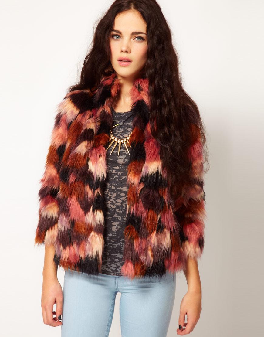 Foto Chaqueta de mezcla de piel sintética Chelsea Girl de River Island ...