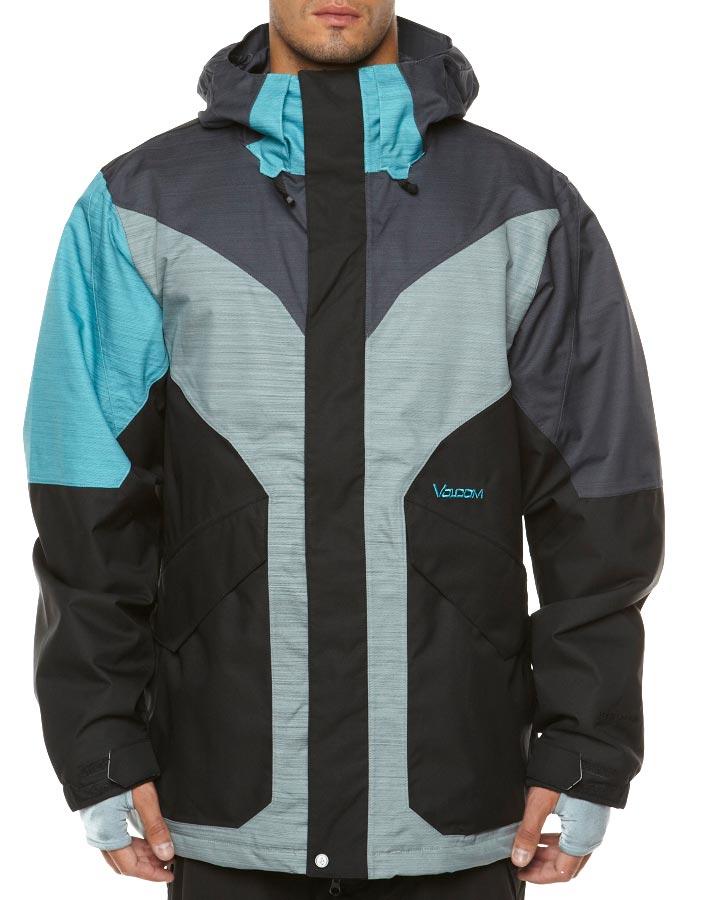 Foto Chaqueta De Nieve Iron De Volcom - Plateado