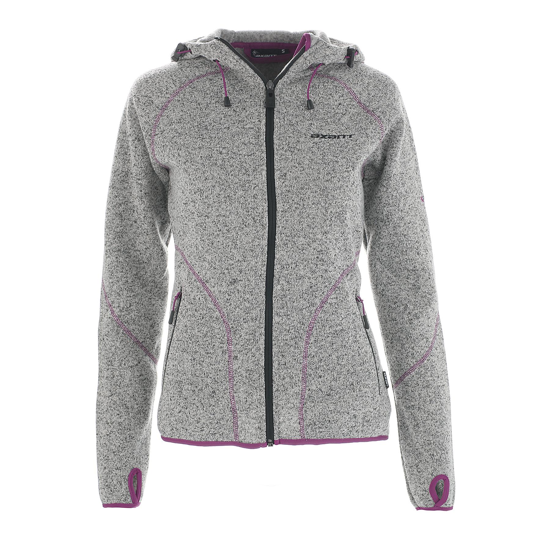 Foto Chaqueta de polar axant Anden gris para mujer , l
