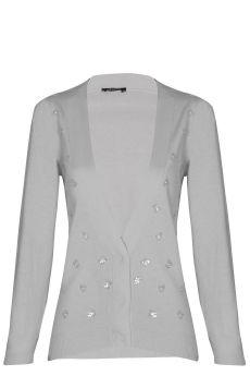 Foto Chaqueta de punto con flores