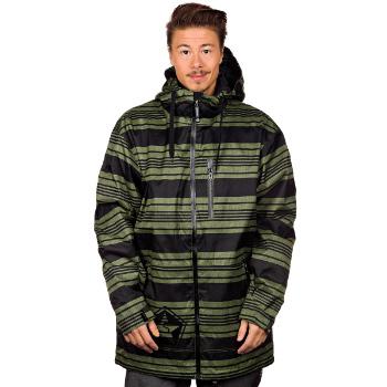 Foto Chaqueta de snow Sessions Tech Star Heather Jacket - olive heather stripe