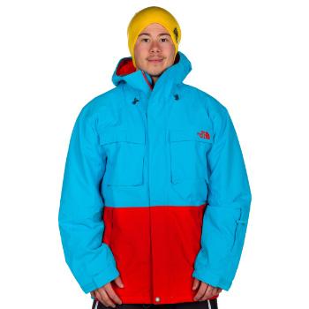 Foto Chaqueta de snow TheNorthFace Decagon Jacket - fiery red/turquoise blue