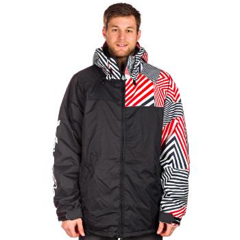 Foto Chaqueta de snow Volcom Cross Stone Jacket - volca stripe black