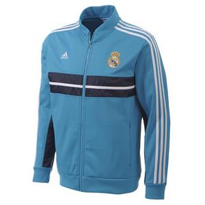 Foto chaqueta del himno azul tiempo libre adulto real madrid 2012-2013