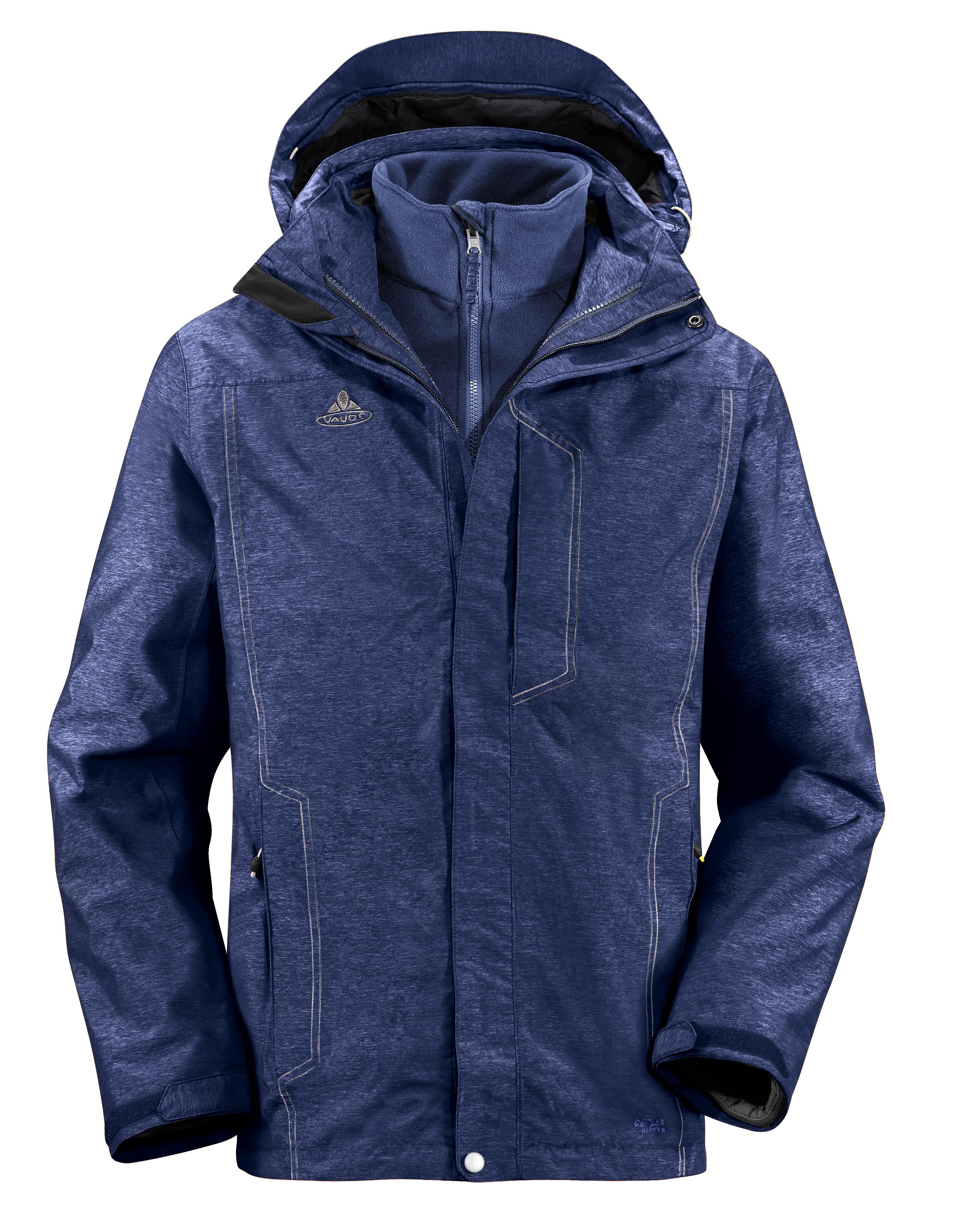 Foto Chaqueta doble Vaude Glencoe azul para hombre , 3xl