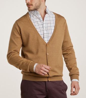 Foto Chaqueta en lana merino hombre