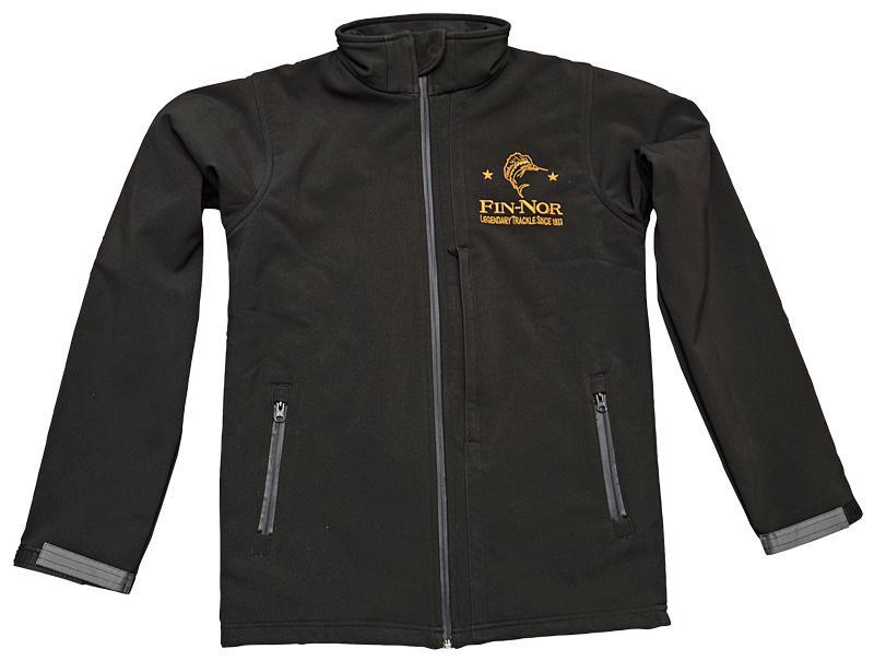 Foto chaqueta fin-nor en softshell negra talla m