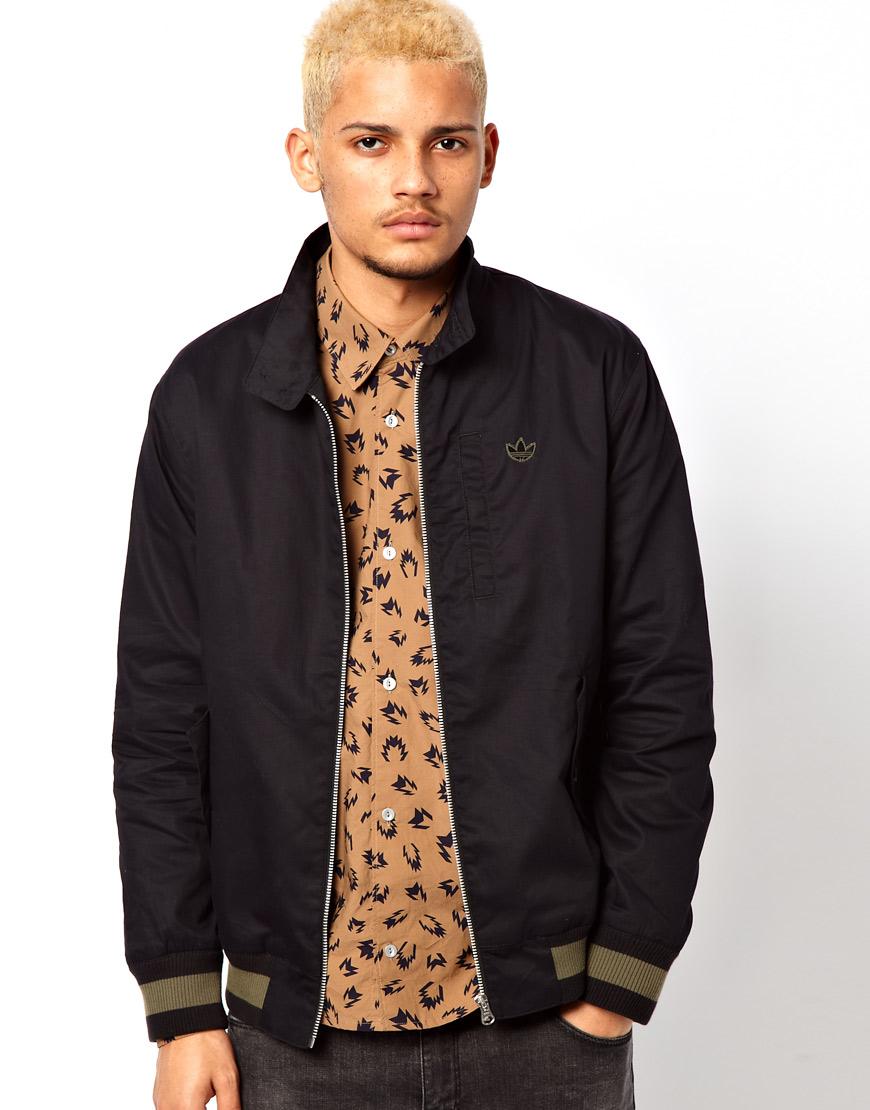 Foto Chaqueta Harrington de Adidas Originals Negro