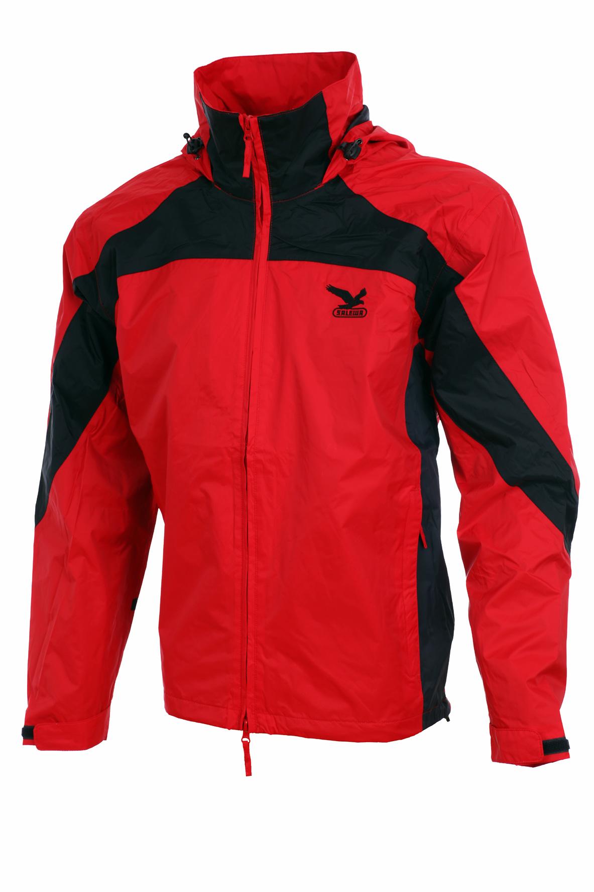 Foto Chaqueta impermeable Salewa HYDRO rojo para hombre , s
