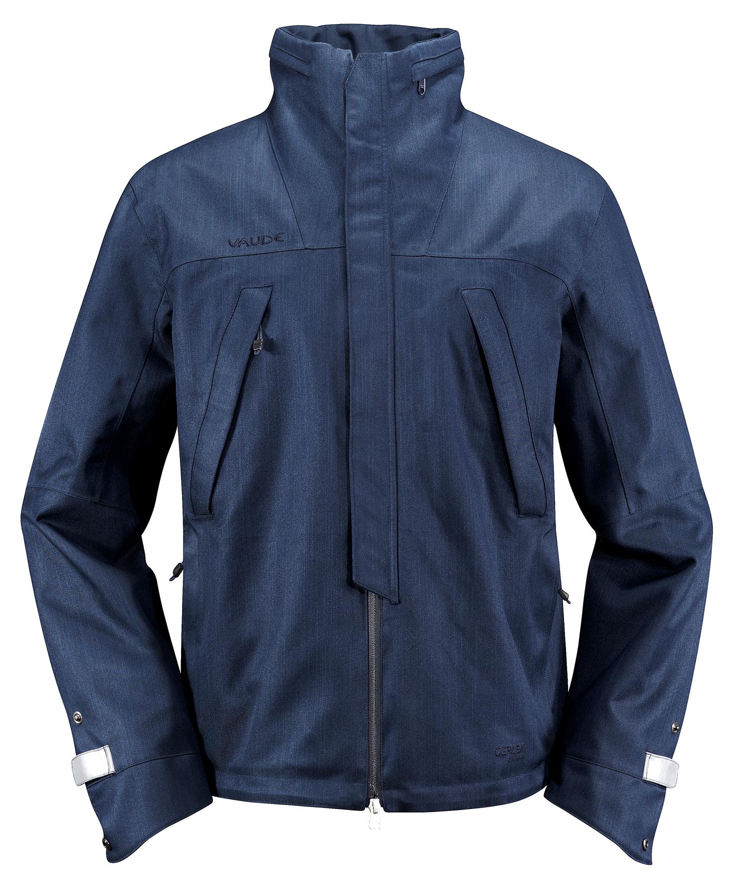 Foto Chaqueta impermeable Vaude Homy azul para hombre , m